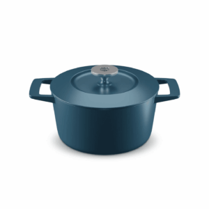 IronPot - Panela Ferro Fundido Redonda - 20cm, Azul