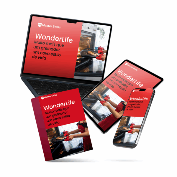 WonderLife Curso digital para trasnformar tu alimentación com o grelhador WonderGrill